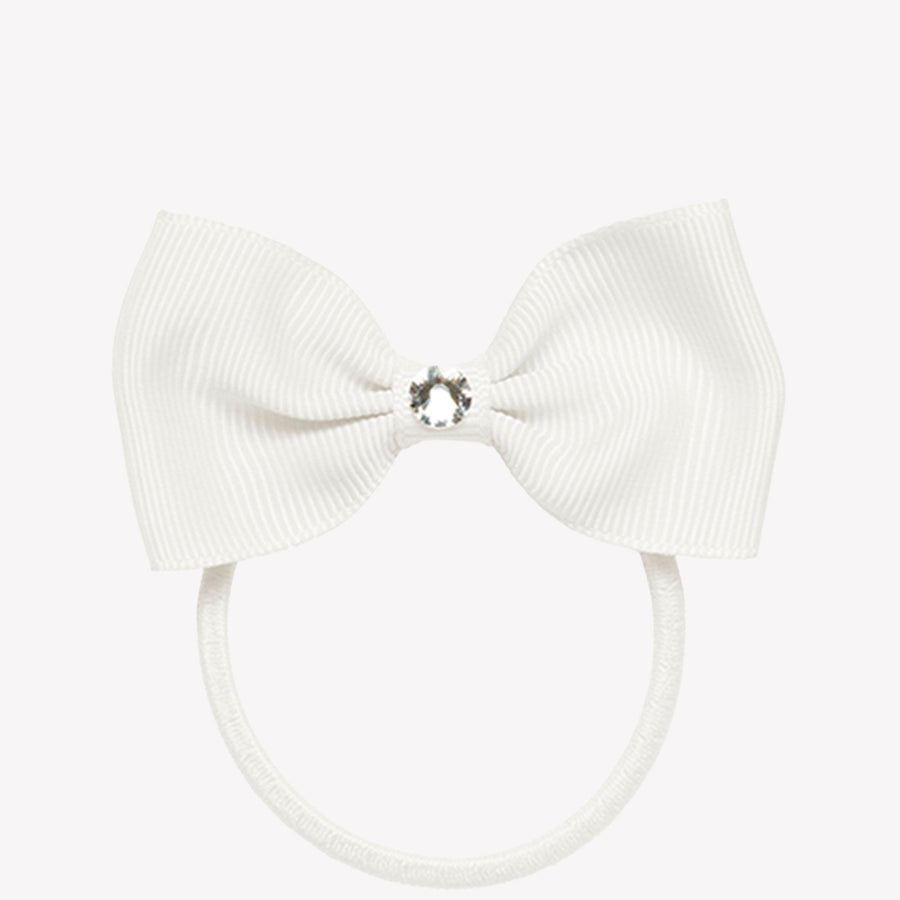 Prinsessefin Alexandrine Baby Girls Hair Tie in Off-White