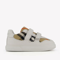 Burberry Unisexe Baskets Blanc