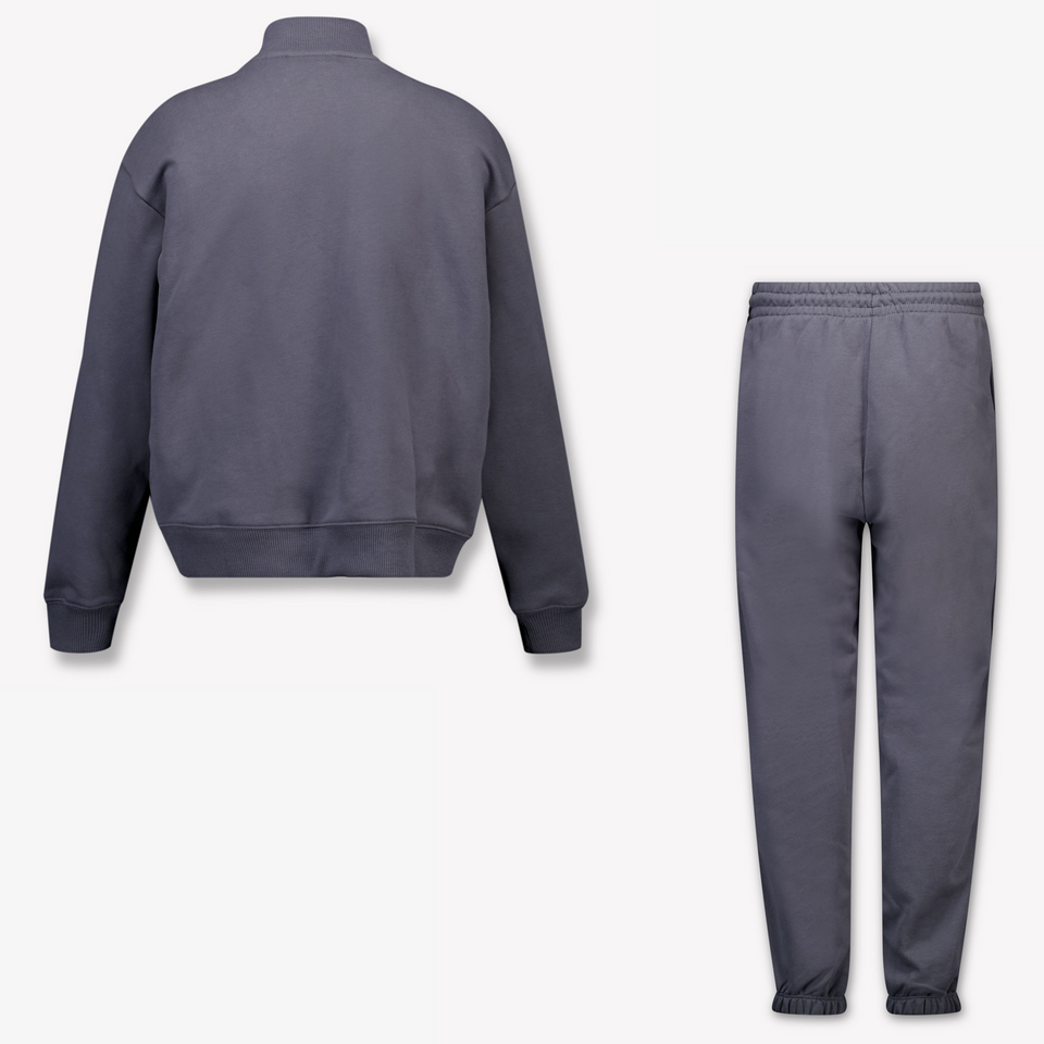 Calvin Klein Enfants Garçons Survêtement de jogging Gris Foncé