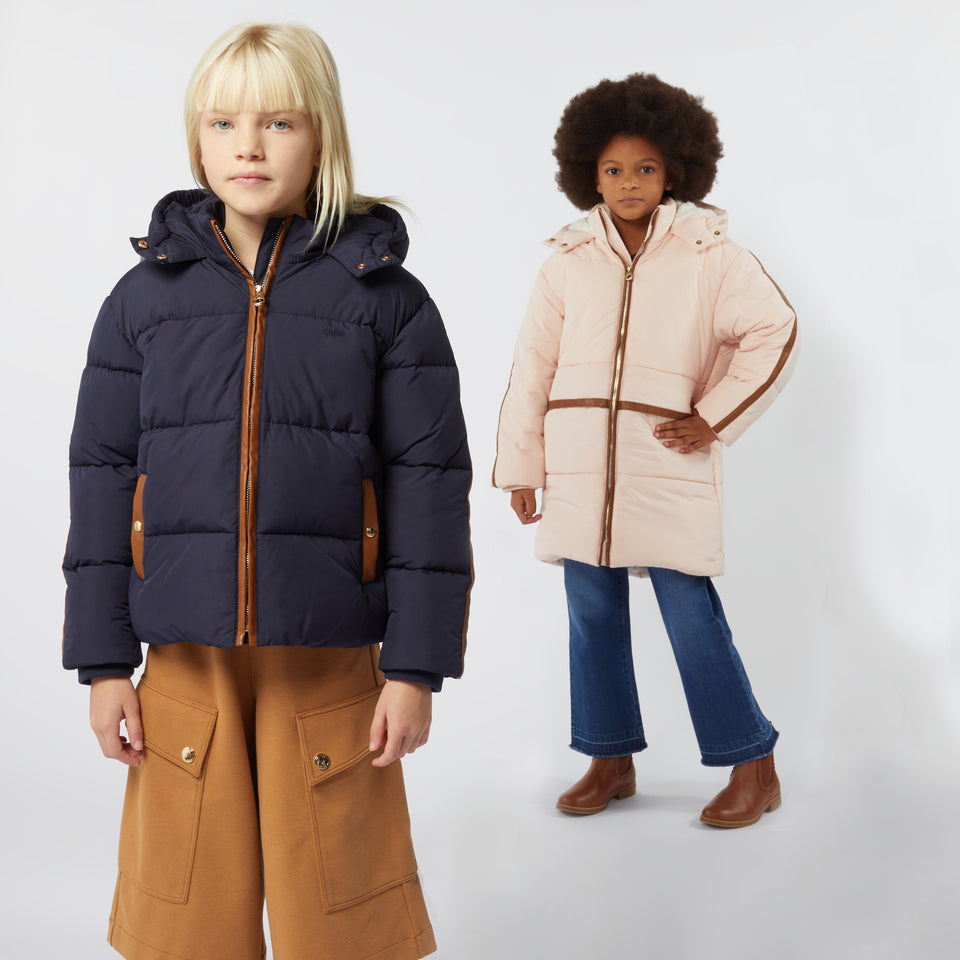 Chloé Chicas Abrigo de invierno Rosa claro