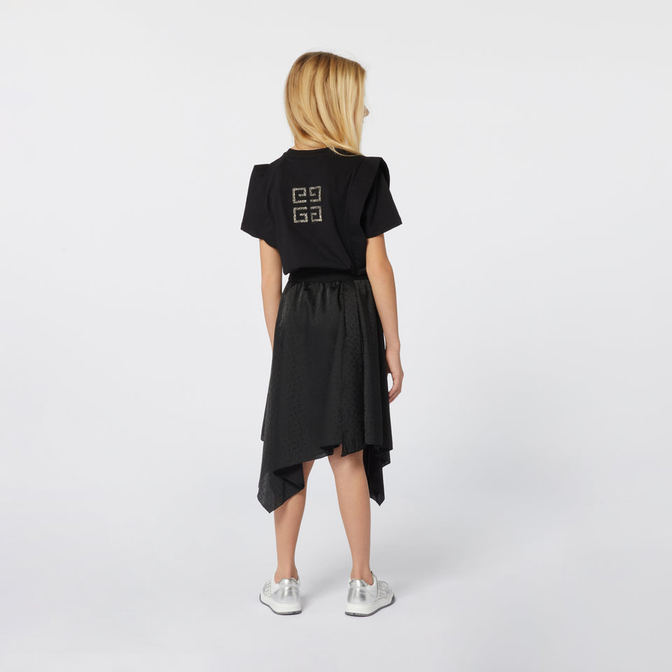 Givenchy Filles T-shirt Noir