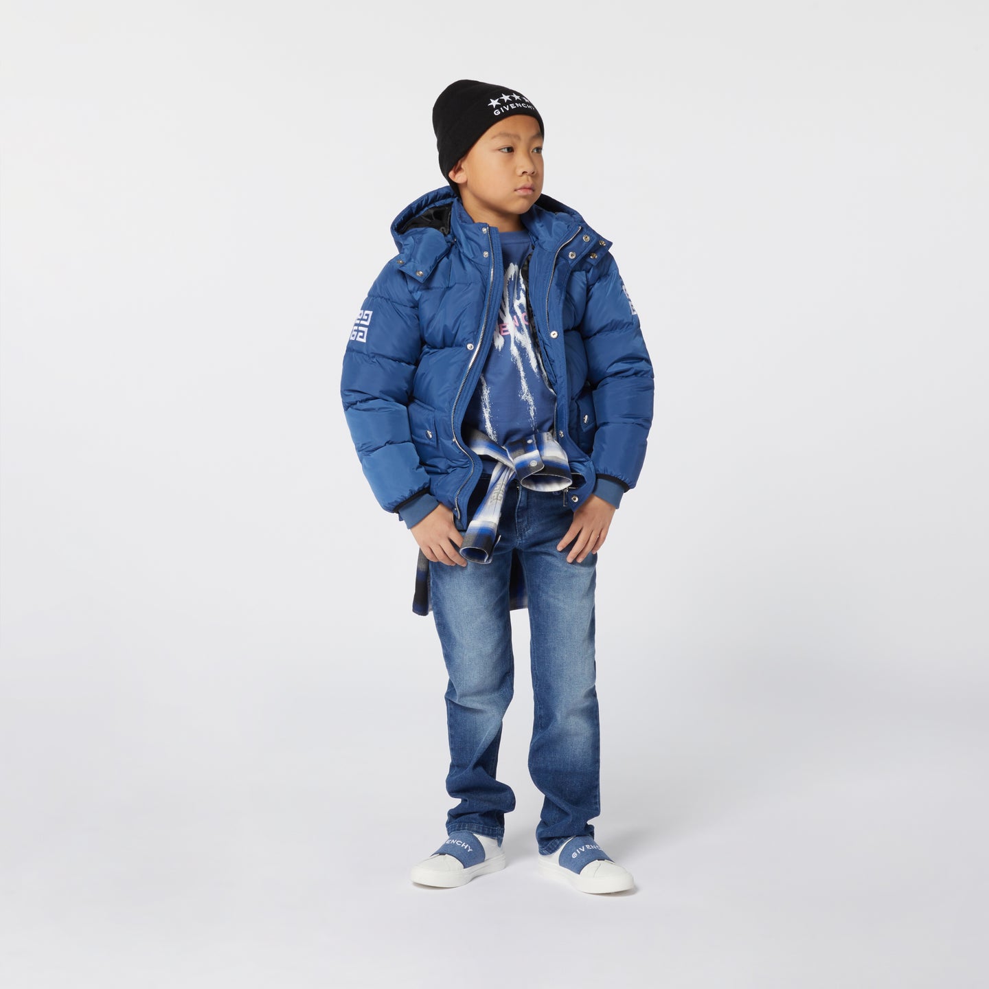 Givenchy Boys winter coat Blue