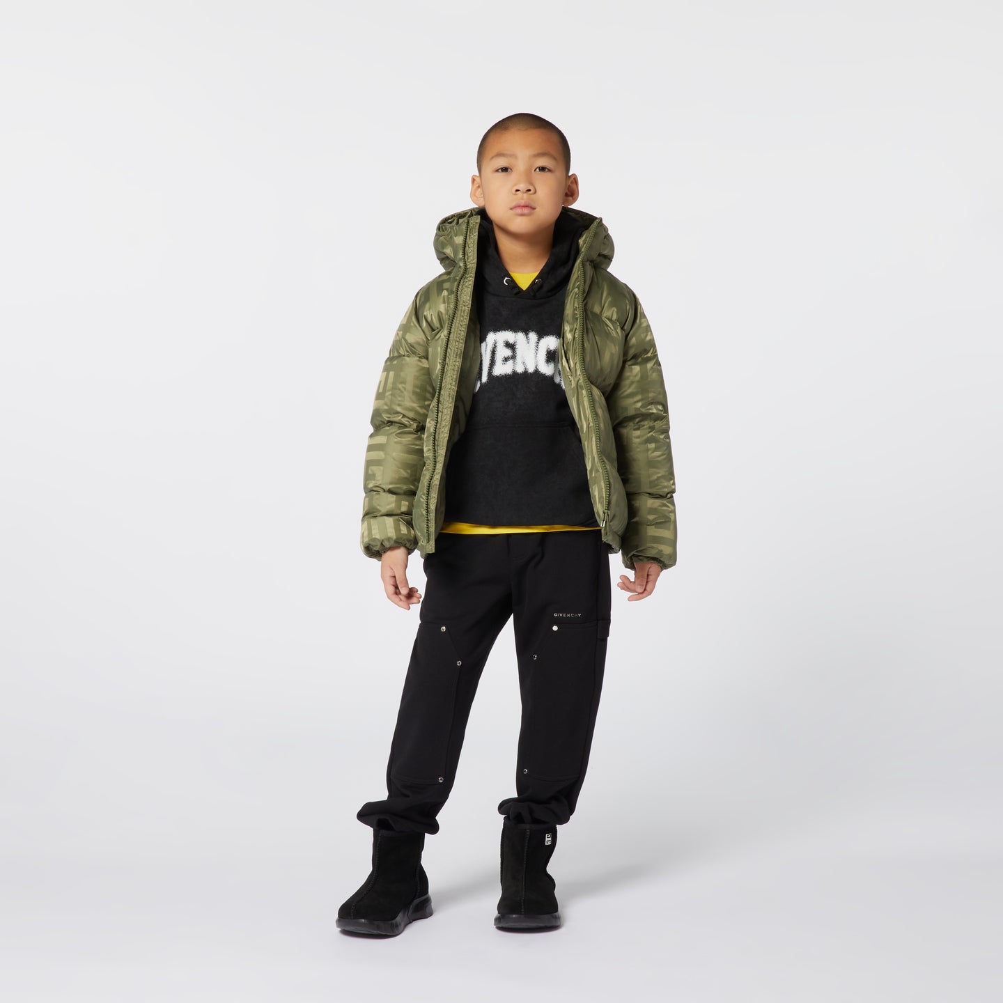 Givenchy Armero de chaqueta de invierno de niños