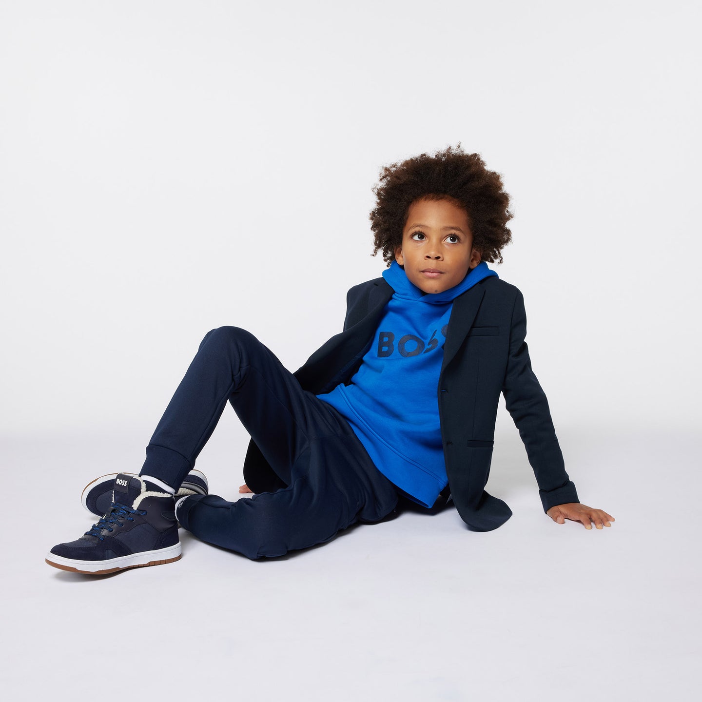 Boss Jungen Sneakers Marineblau