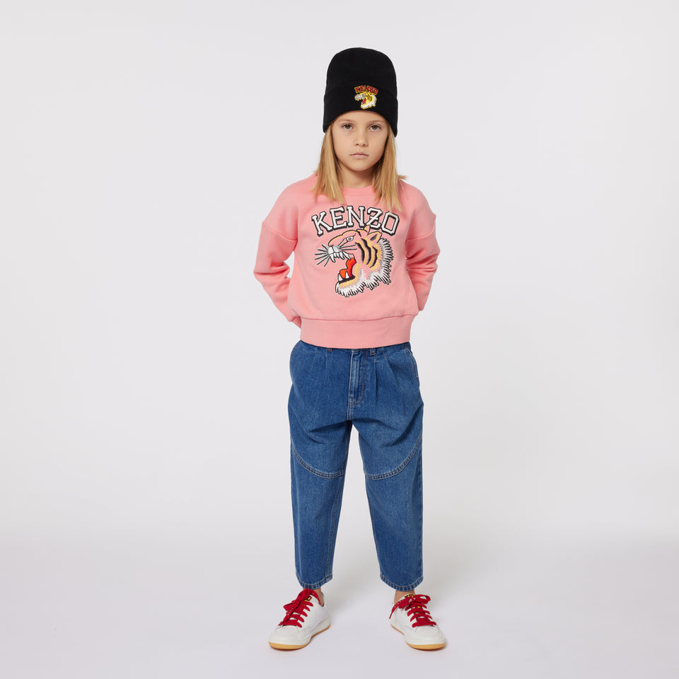 Kenzo Kids Chicas Suéter Rosa claro