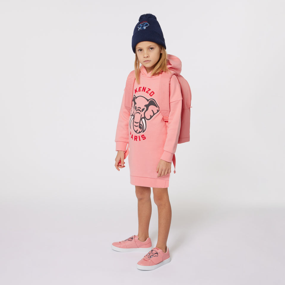 Kenzo Kids Chicas Vestido Rosa