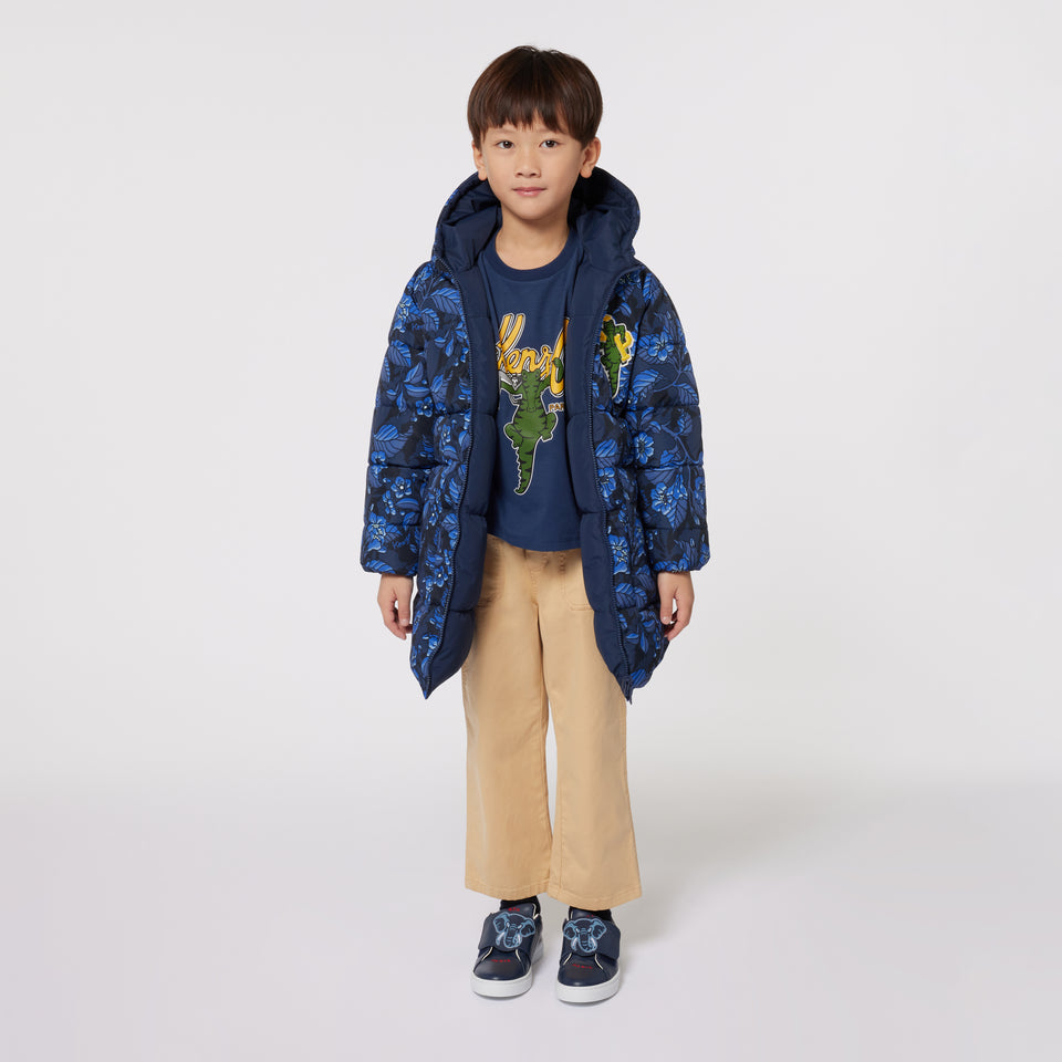 Kenzo Kids Chicos Camiseta Navy