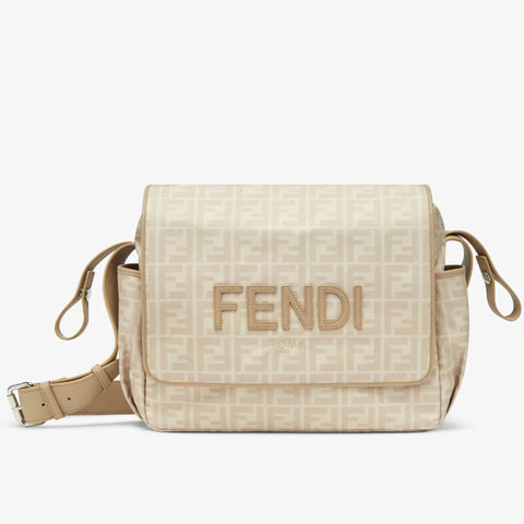 Fendi Bebé Unisex Bolsa de pañales Beige