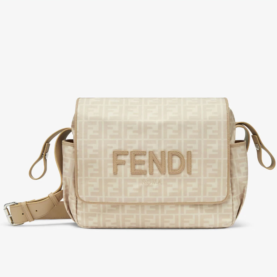 Fendi Baby Unisex Wickeltasche Beige