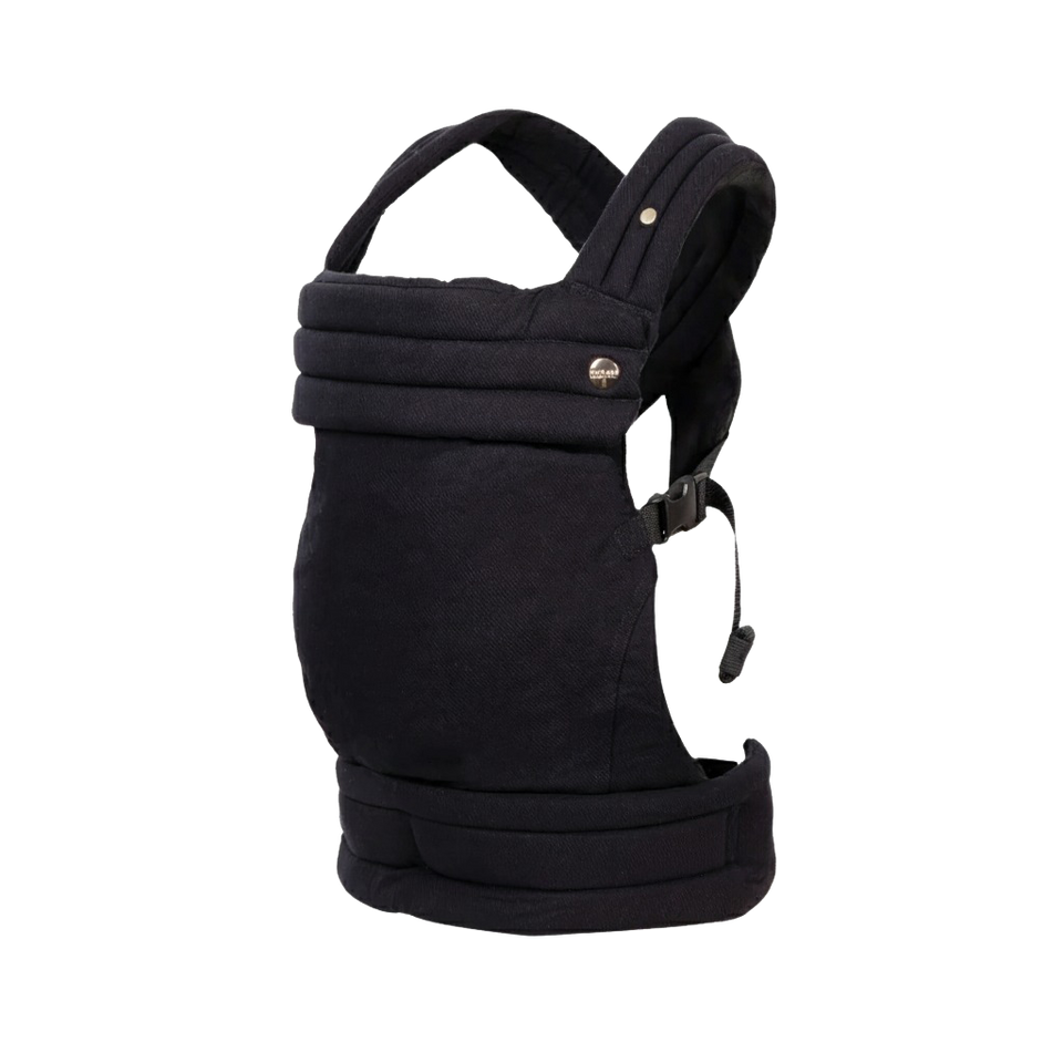 Aurén ergonomic baby carrier - comfortable, adjustable & stylish - Black