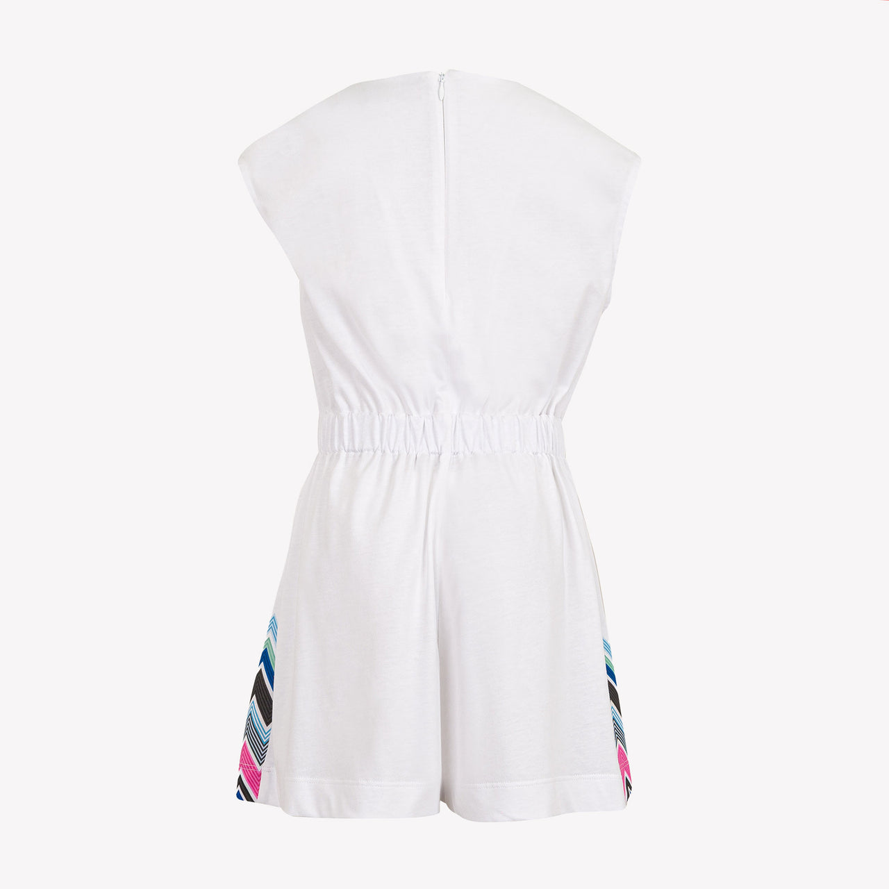 Missoni Niño Chicas Mono Blanco