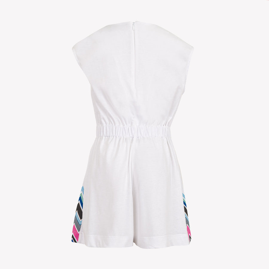 Missoni Niño Chicas Mono Blanco