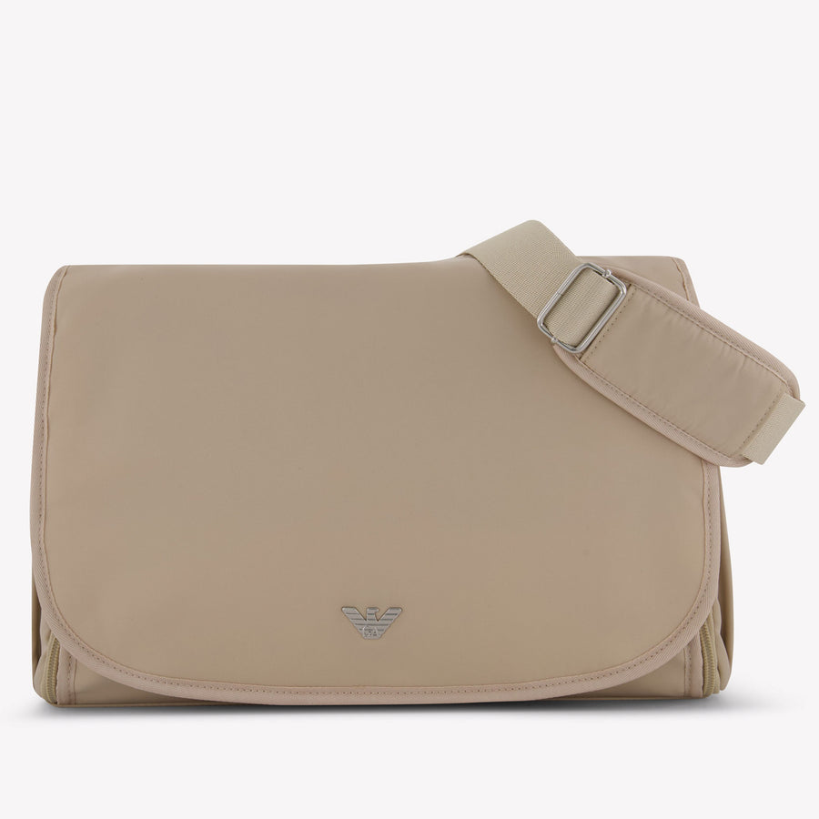 Armani Baby Unisex Wickeltasche In Beige
