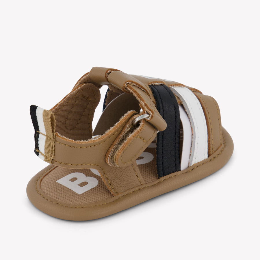 Boss Bébé Garçons Sandales Beige