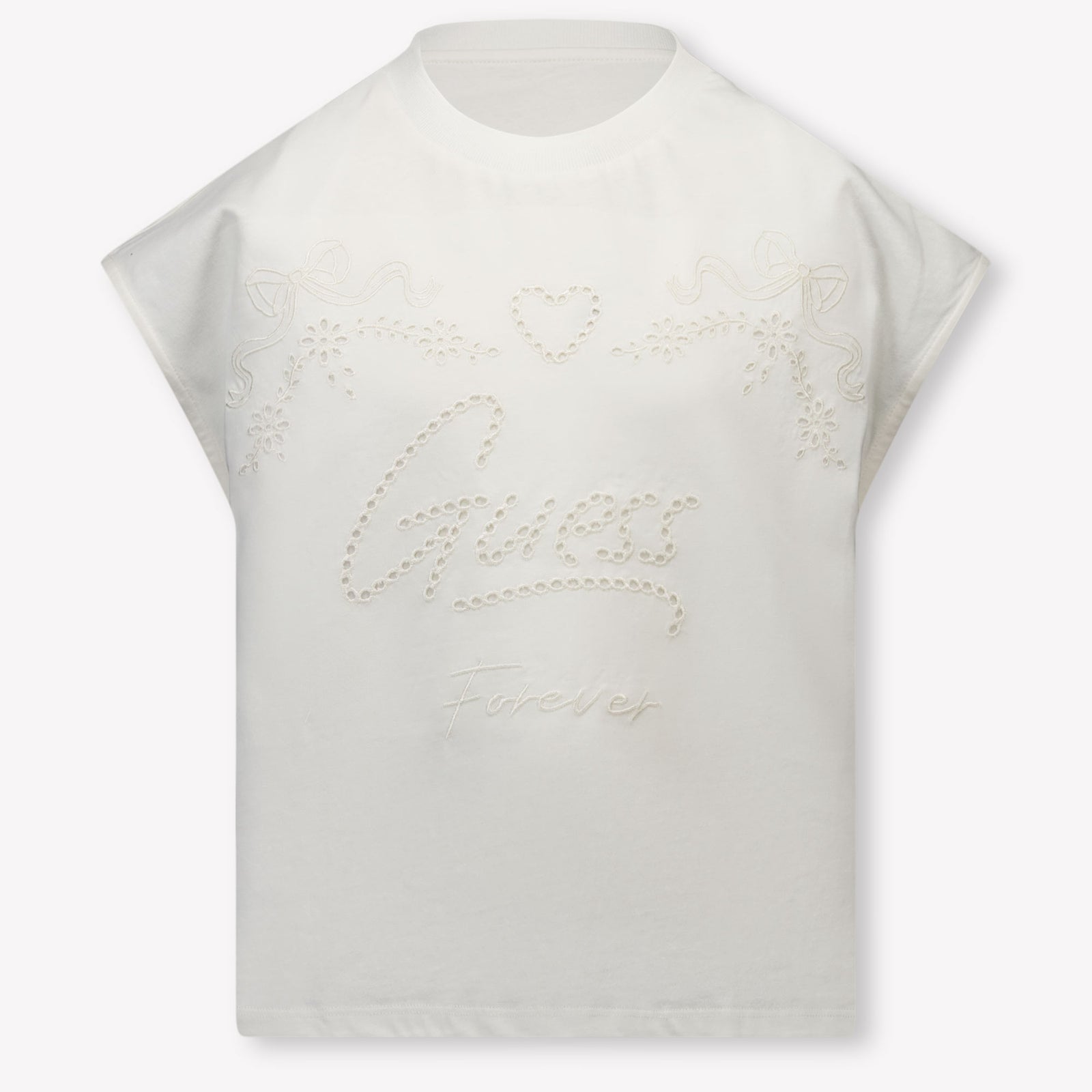 Guess niños Chicas Camiseta adentro Blanco