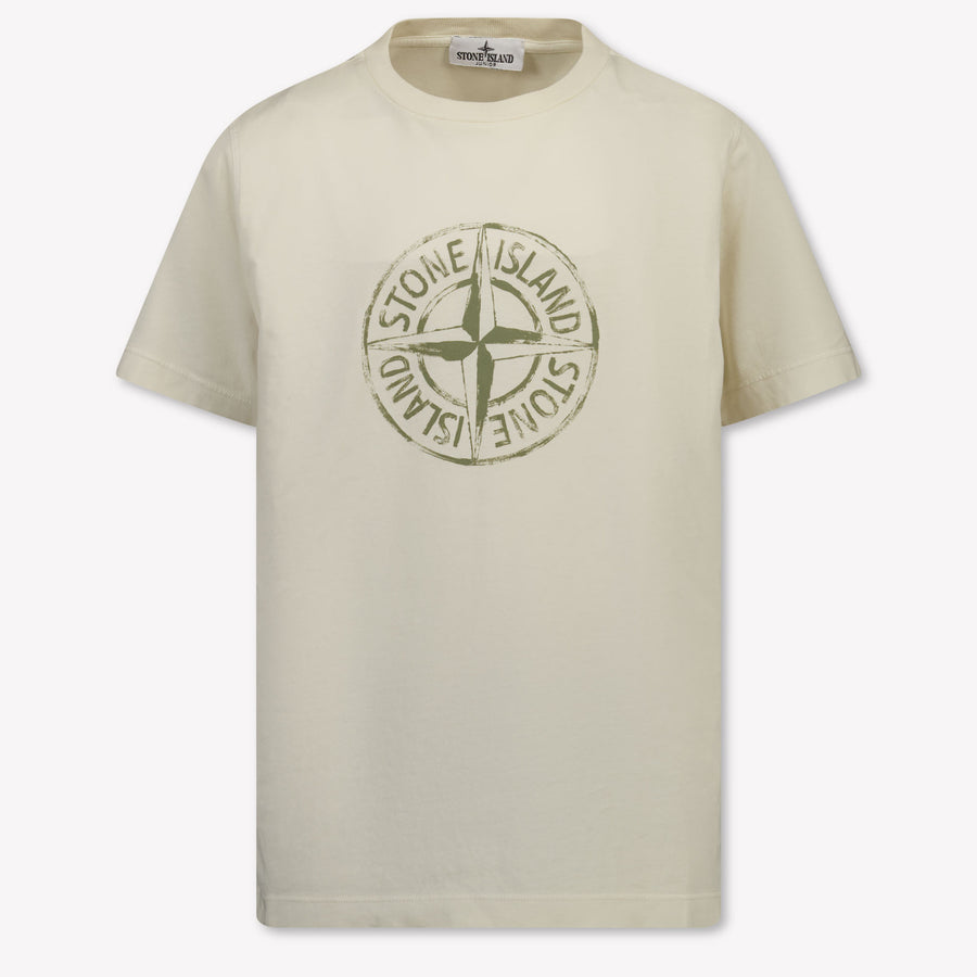 Stone Island Bambini Ragazzi Maglietta dentro Off White