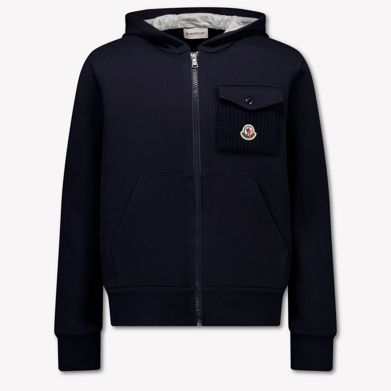 Moncler niños Chicos Cárdigan en Navy
