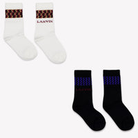 Lanvin Kids Boys Socks In White