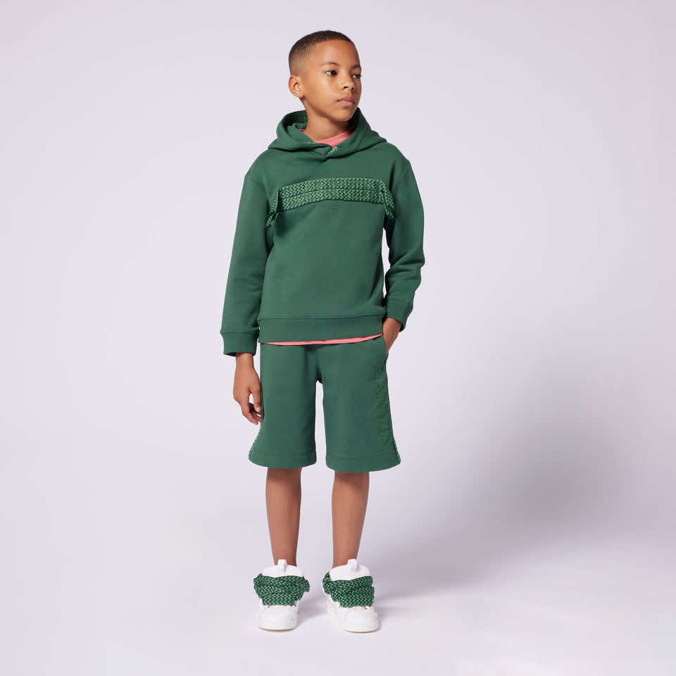 Lanvin Kinder Garçons Short dans Vert