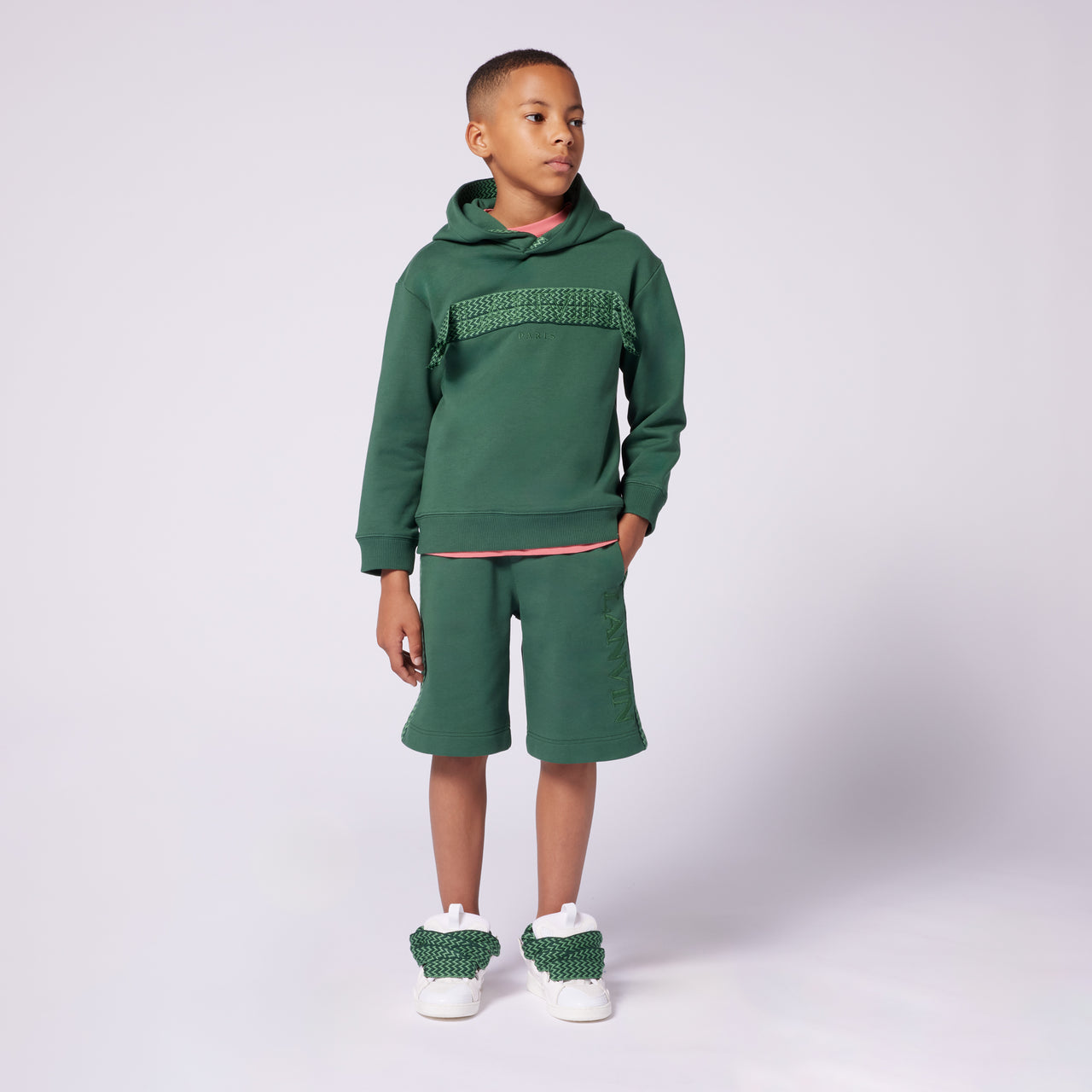 Lanvin Kinder Chicos Shorts tes Verde