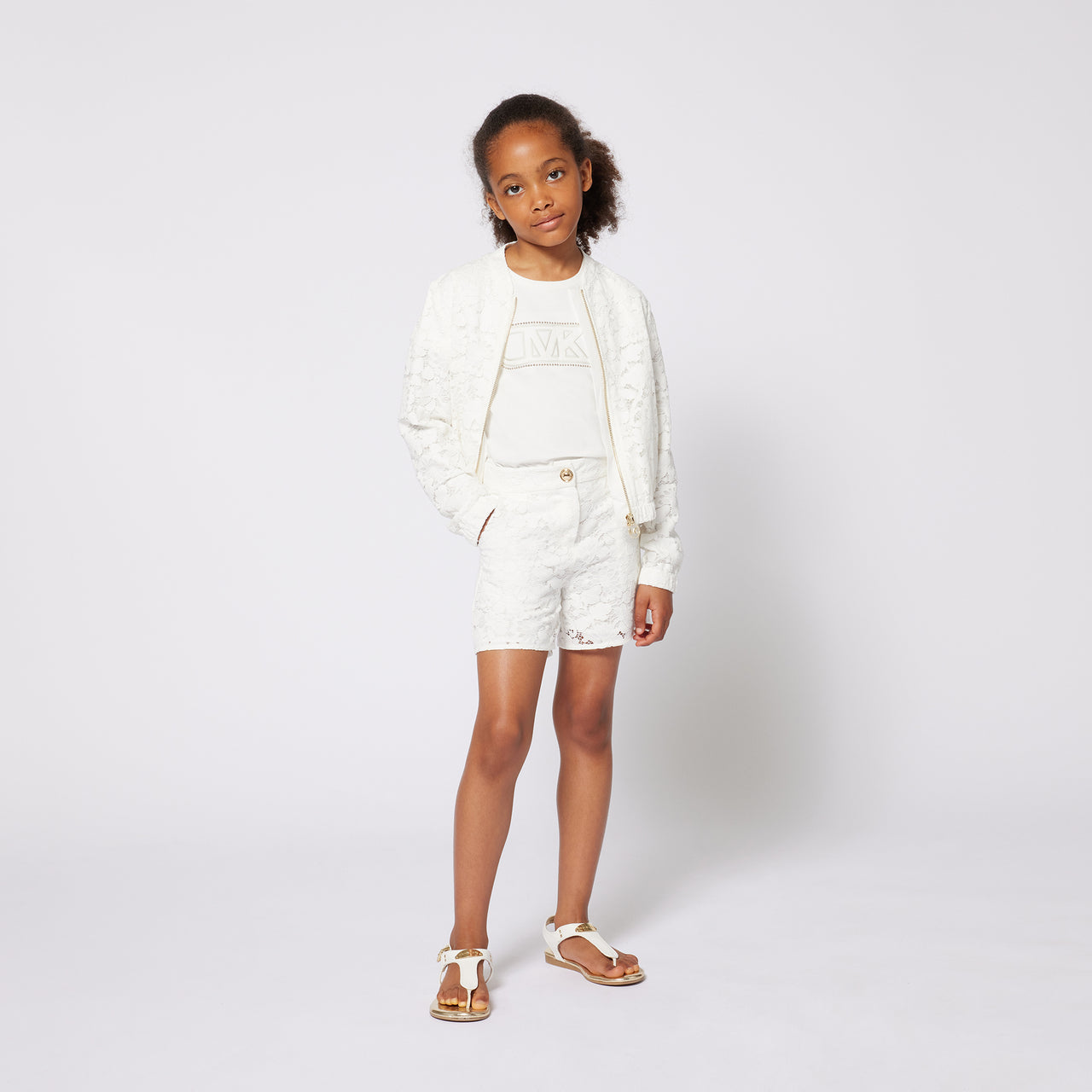 Michael Kors Kinder Mädchen Shorts Weiß