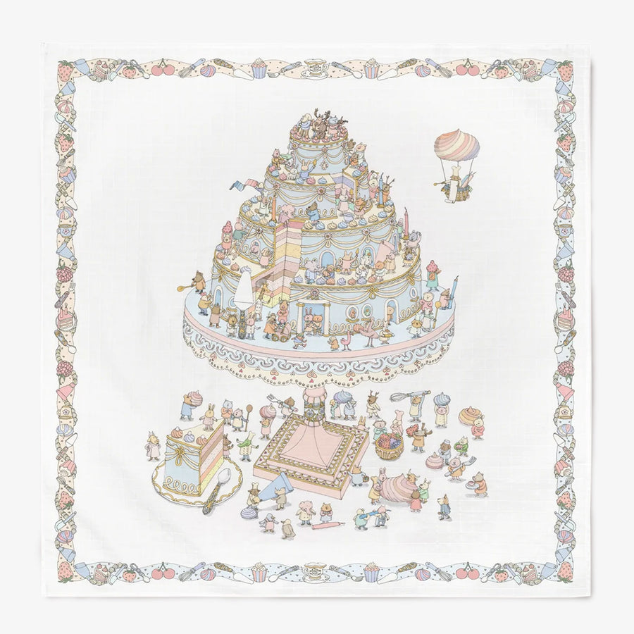 Atelier Choux Baby Unisex Carré 100x100 CM in Div