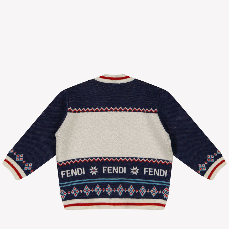 Fendi Bébé Garçons Gilet Navy