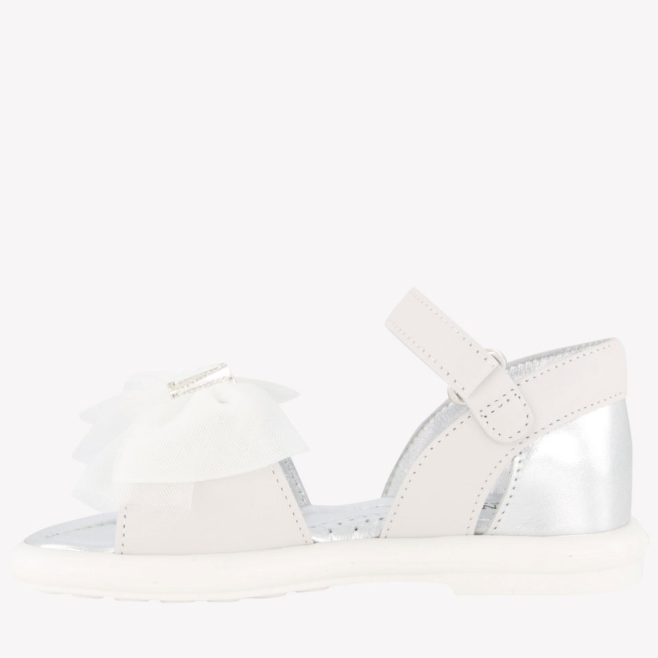 MonnaLisa Filles Sandales Blanc