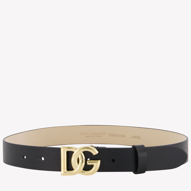 Dolce & Gabbana Cinturón unisex negro