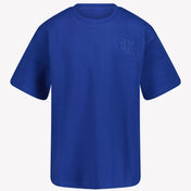 Calvin Klein T-shirt de meninos Cobalt Blue