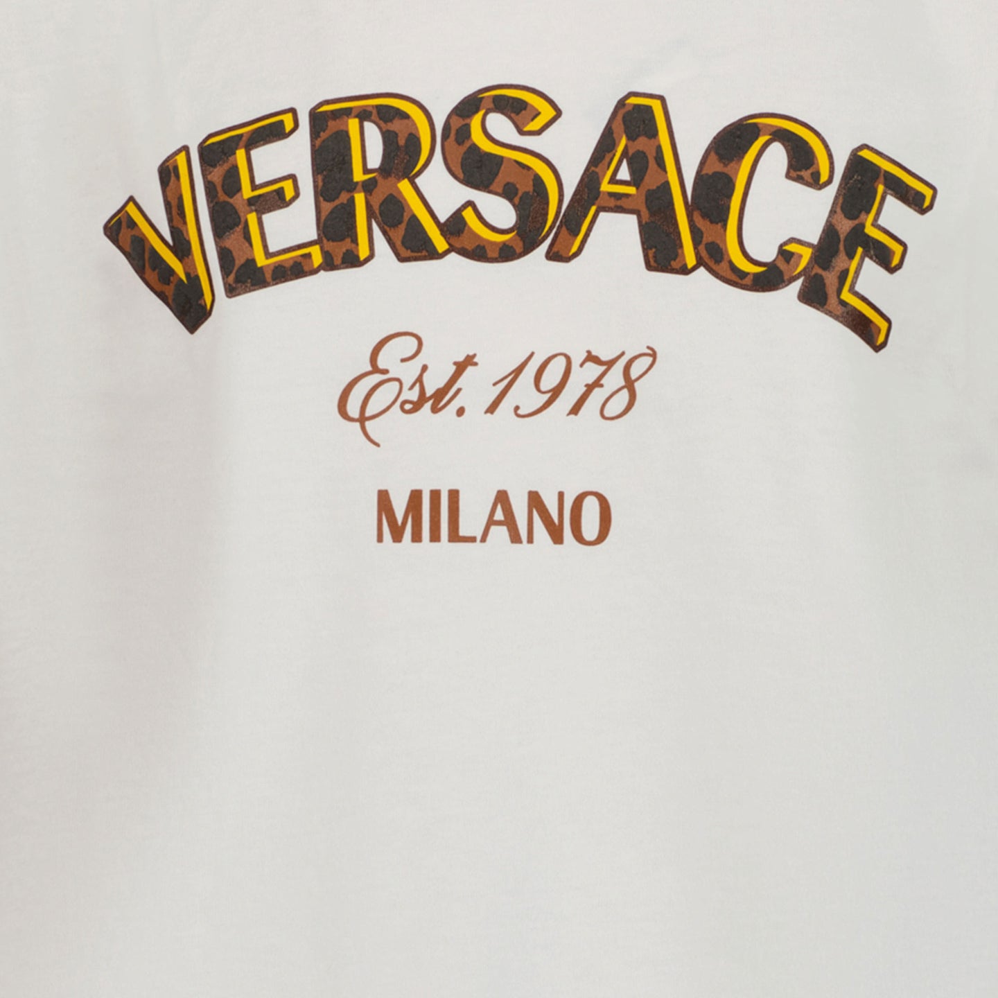 Versace Ragazze Maglietta Bianco