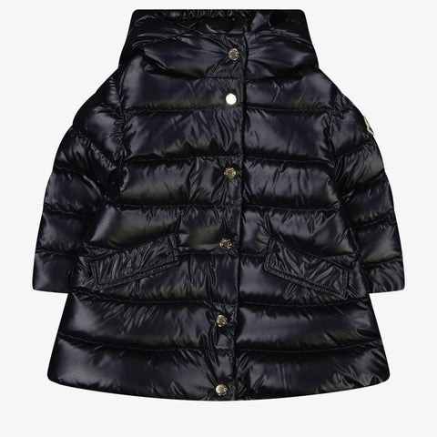 Moncler Ibida bebé Chicas Abrigo de invierno Navy