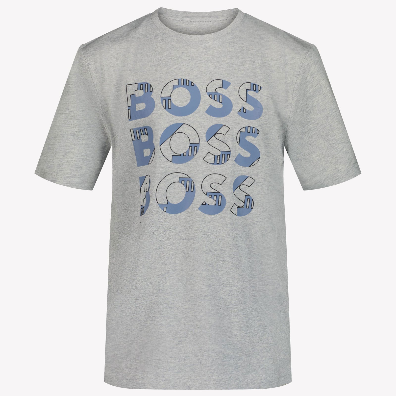 Boss Garçons T-shirt Gris