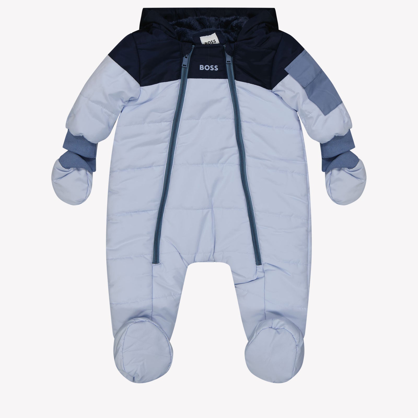 Boss Bébé Garçons Costume de ski Bleu Clair