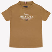 Tommy Hilfiger Bebé Chicos Camiseta Camel