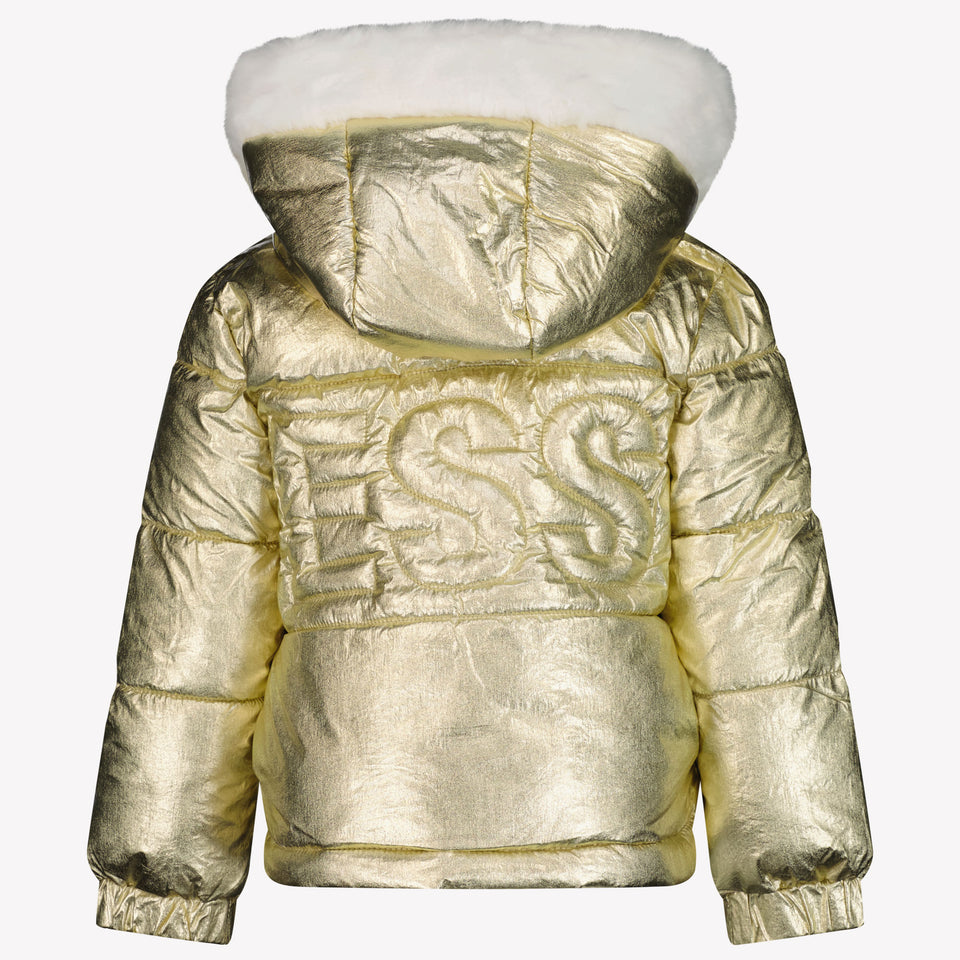 Guess Ragazzo Ragazze Giacca invernale Oro