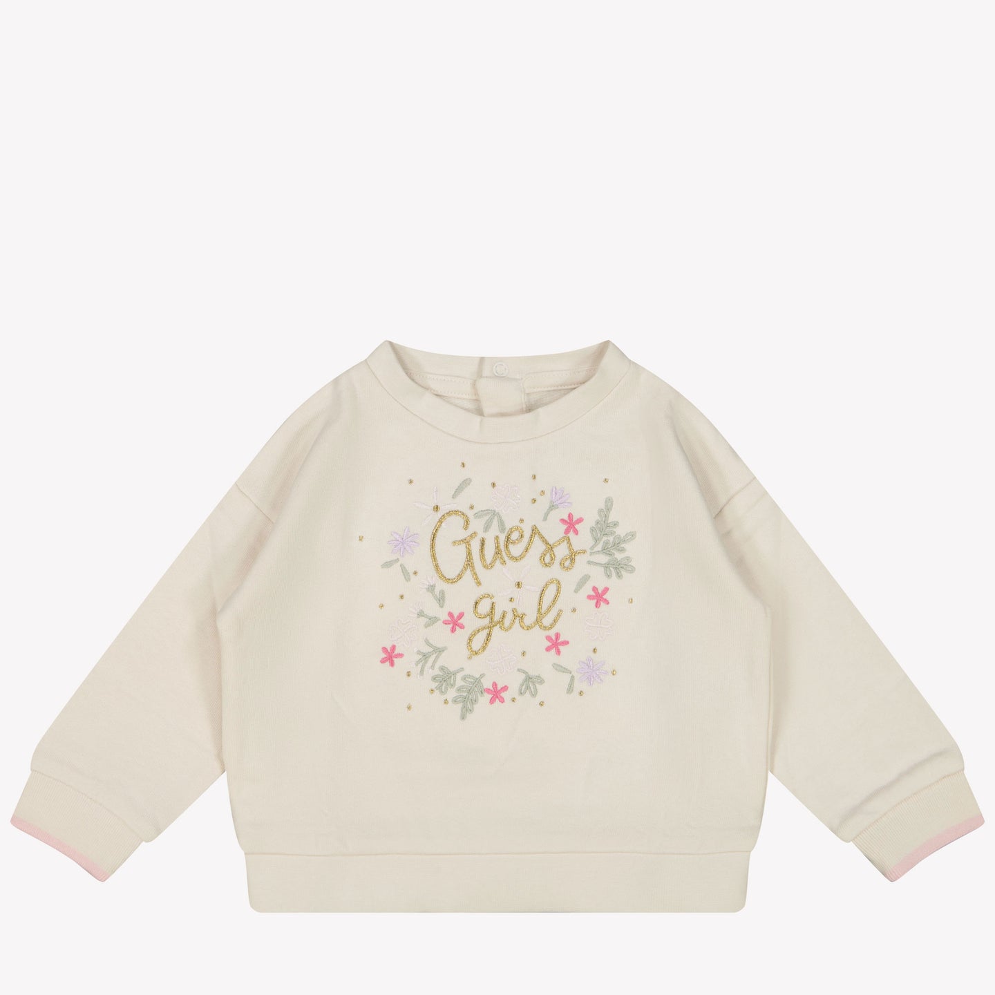 Guess Bambino Ragazze Maglione Off White