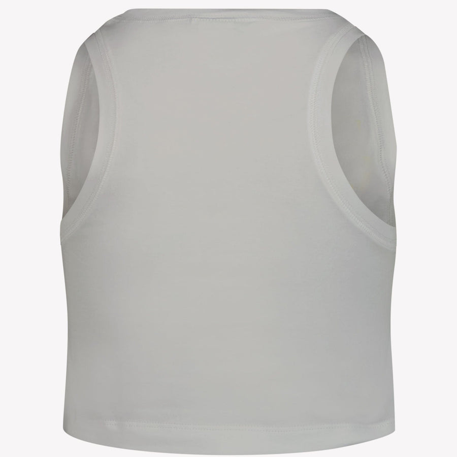 Fendi Kinder Meisjes T-shirt Wit