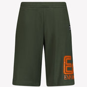 EA7 Pantalones cortos para niños Ejército