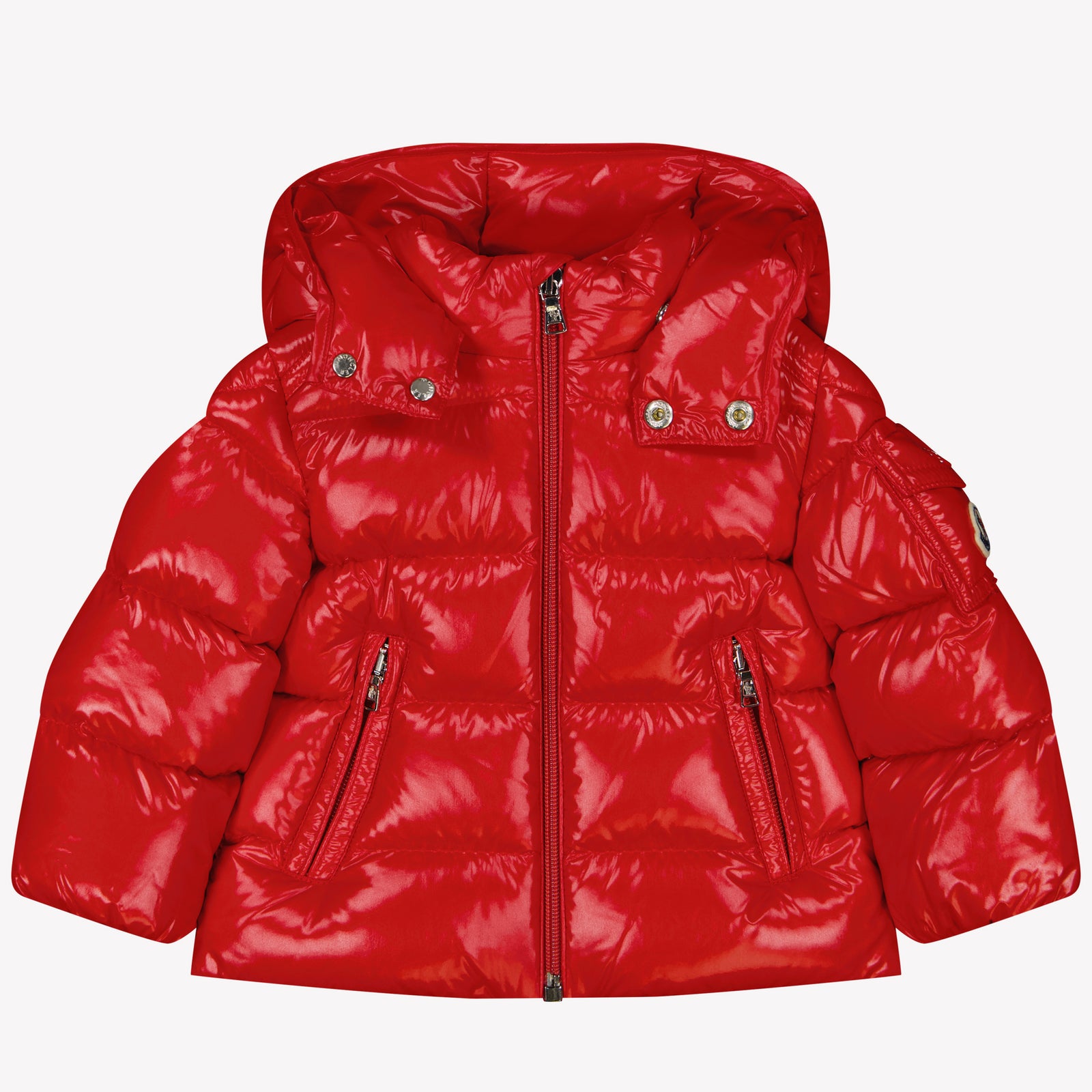 Moncler Bébé maya Garçons Veste d'hiver Rouge