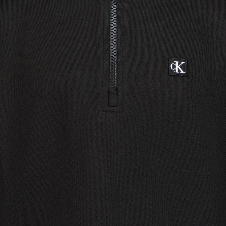 Calvin Klein Unisex -Pullover Schwarz