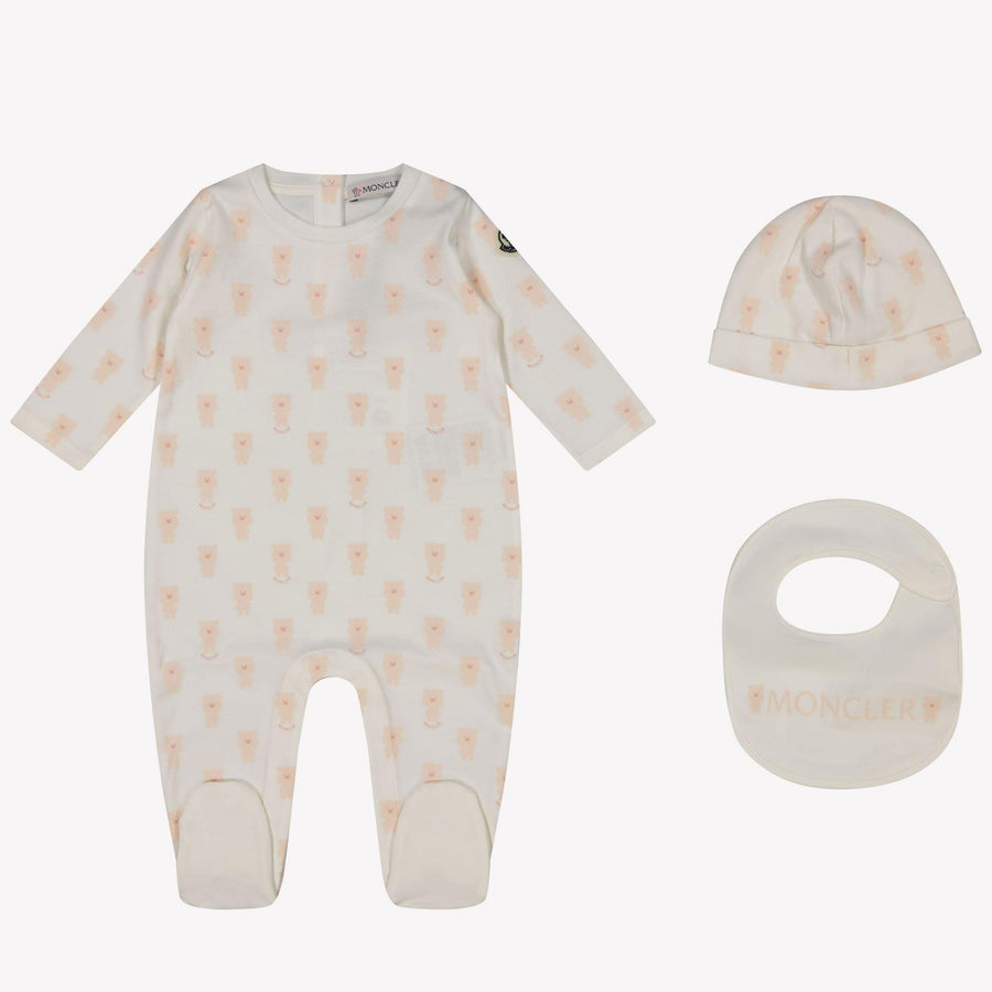 Moncler Bambino Ragazze Tuta in scatola Rosa Chiaro