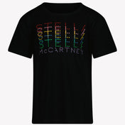 Stella Mccartney Camiseta de chicas negras