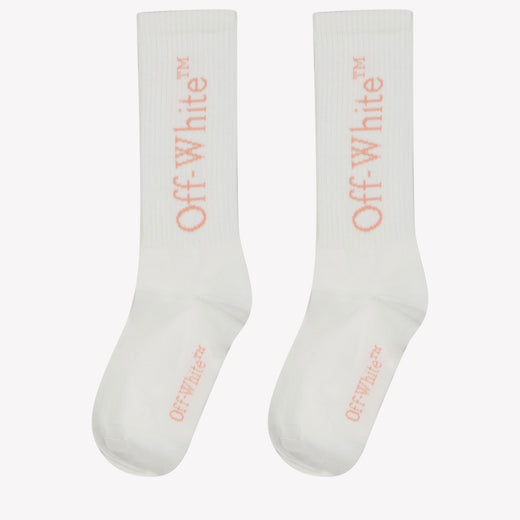 Off-White Enfant Filles Chaussettes Blanc