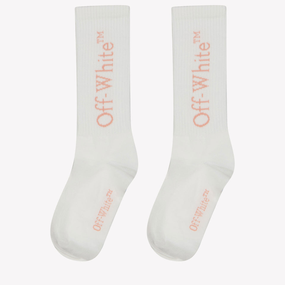 Off-White Kind Mädchen Socken Weiß