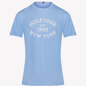 Tommy Hilfiger Garçons T-shirt Bleu Clair