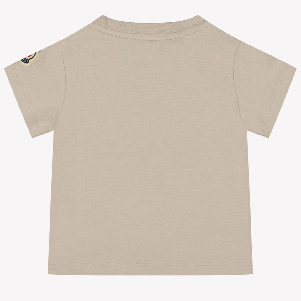 Moncler Baby Jongens T-shirt Off White