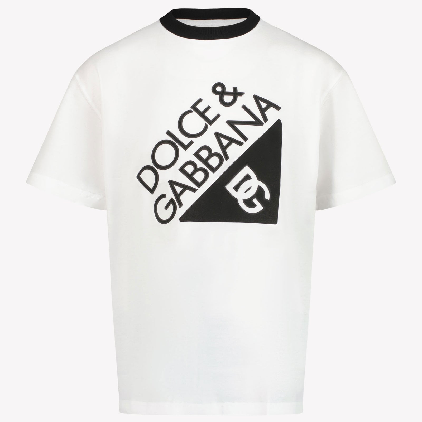 Dolce & Gabbana Kinderjungen im T-Shirt Weiß