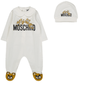 Moschino baby unisex boxpack hvit