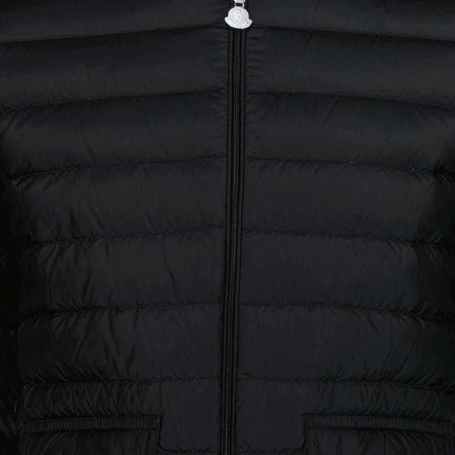Moncler Lans Kinder Ragazze Giacca Nero